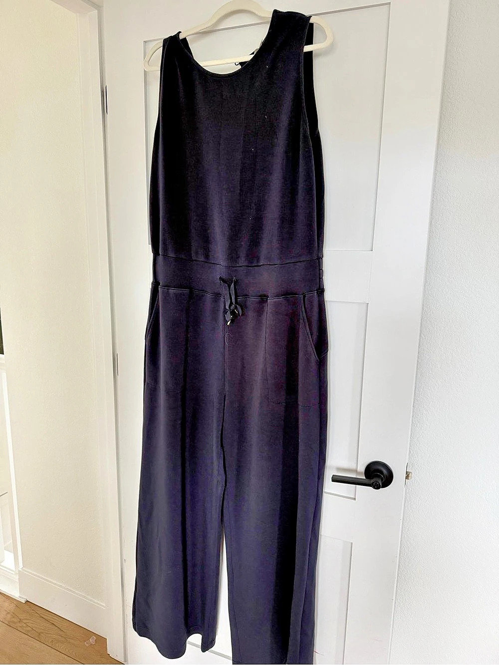 SPANX AirEssentials Sleeveless Jumpsuit Black Jumpsuit Size 1X